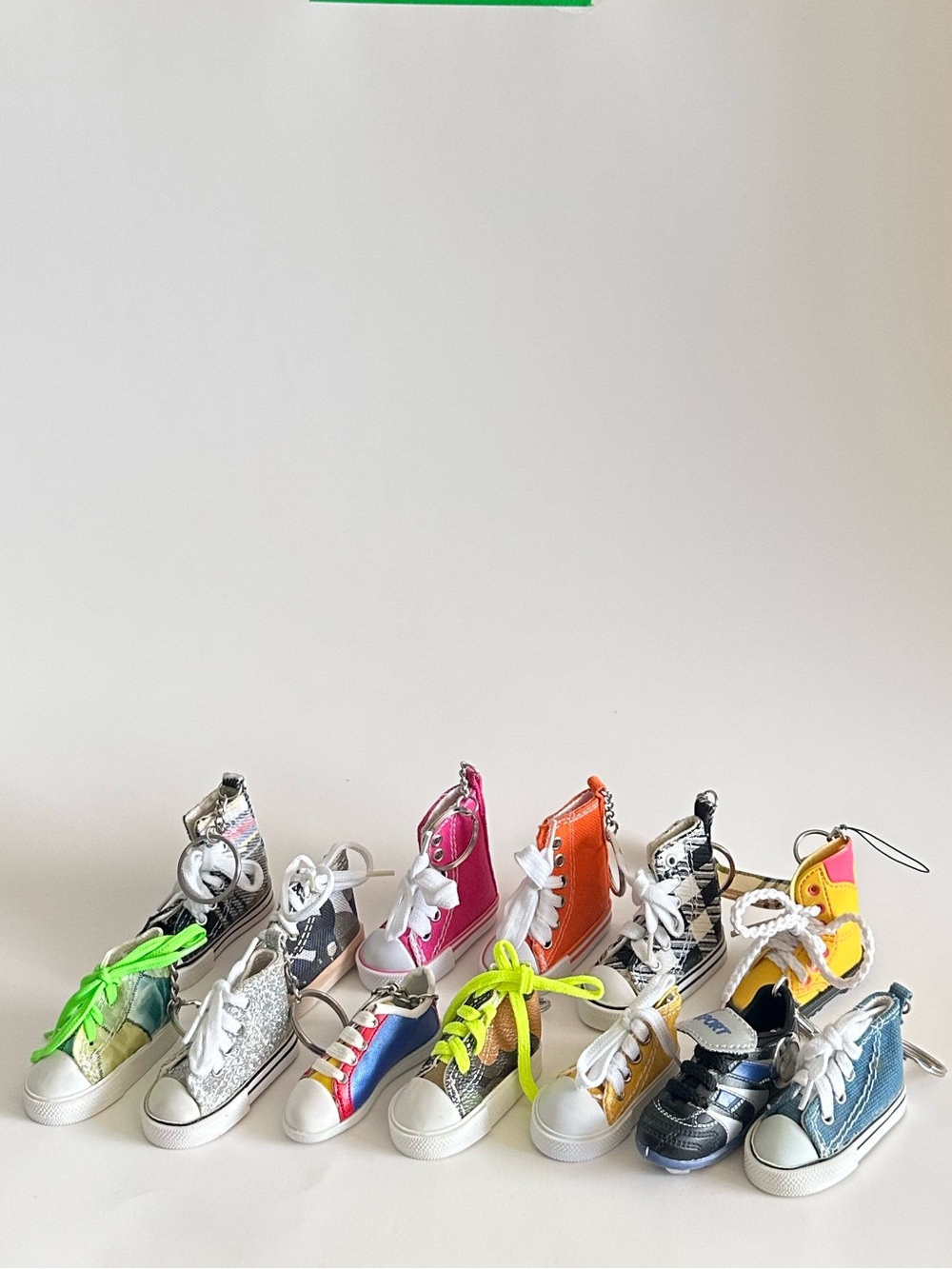 Collectables! Miniature Sneaker Keychains bundle